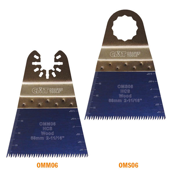 CMT OMM06-X5 2-11/16” PRECISION CUT BLADE -JAPANESE TOOTHING - HCS (5-PCS.)