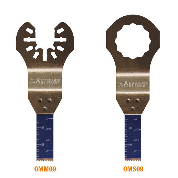 CMT OMM09-X1 3/8” PLUNGE AND FLUSH-CUT BLADE FOR WOOD&METAL - BIM (1-PC.)