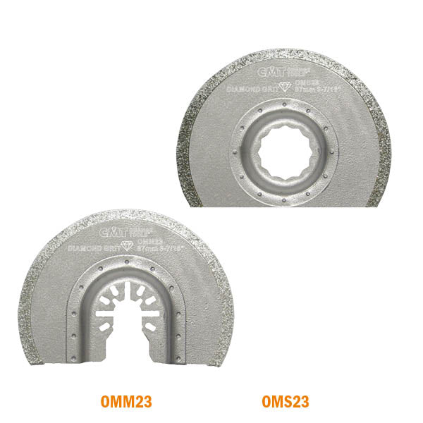 CMT OMM23-X1 3-7/16” DIAMOND COATED RADIAL SAW BLADE - GRIT (1-PC.)