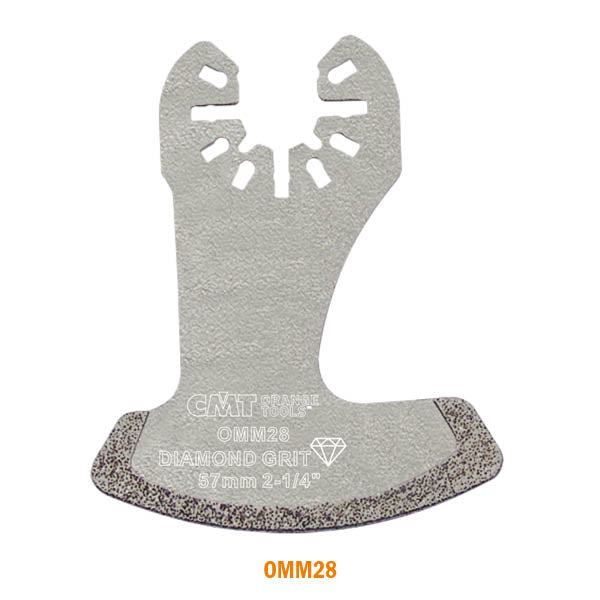 CMT OMM28-X1 2-1/4” COATED SEGMENT SAW BLADE - DIAMOND GRIT (1-PC.)