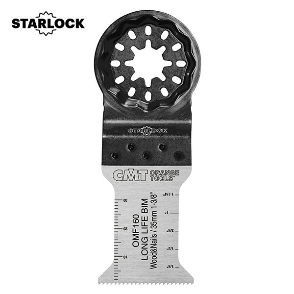 CMT OMF160-X1 1-3/8” PLUNGE CUT BLADE FOR WOOD&NAILS - BIM - SL (1-PC.)