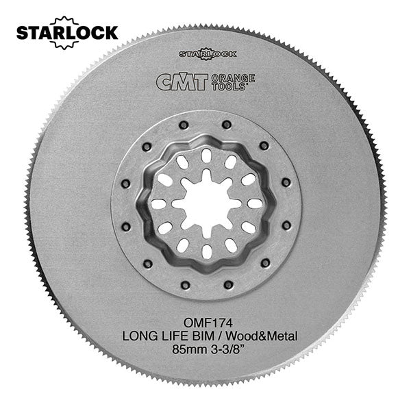 CMT OMF174-X1 3-3/8” CIRCULAR SAW BLADE FOR WOOD&METAL - BIM - SL (1-PC.)