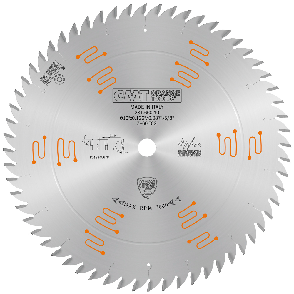 CMT HEAVY DUTY FINE FINISH 10"X 60 TCG