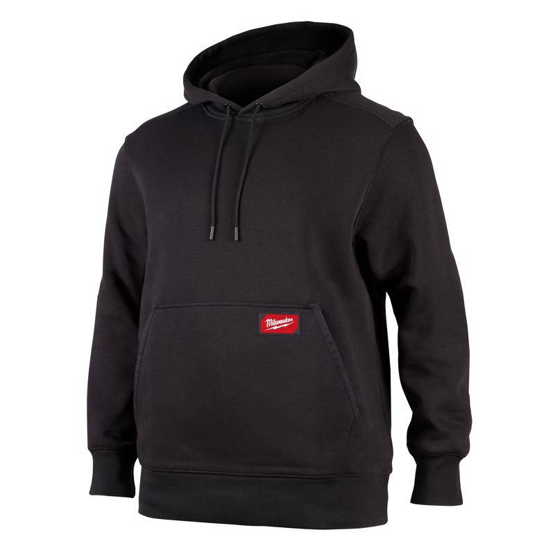 Milwaukee 351B-XL midweight pullover hoodie black