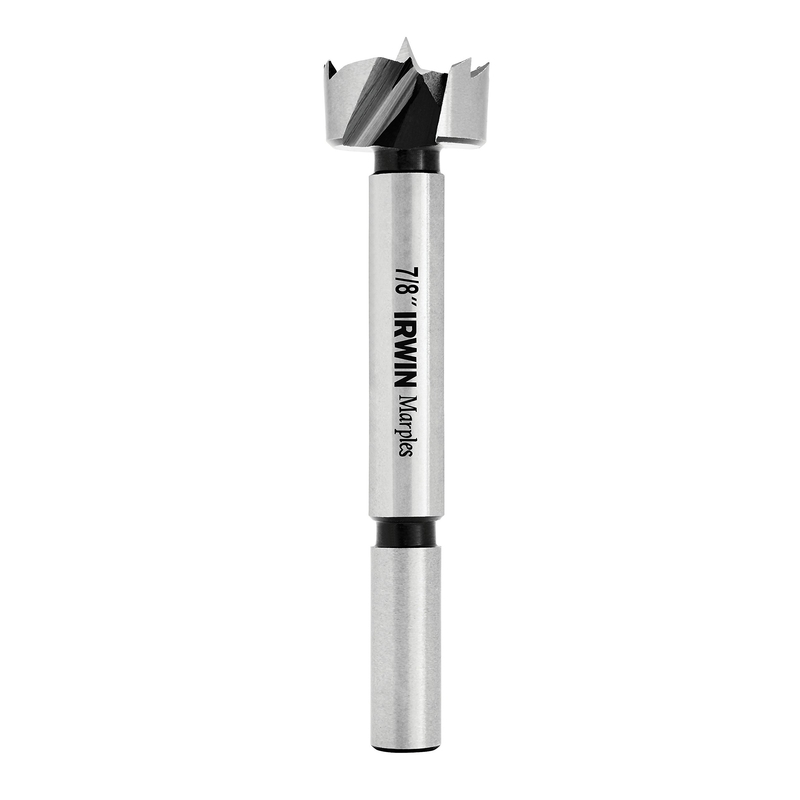 Irwin 1966899 Marples 7/8 in. X 4 in. L Carbon Steel Forstner Drill Bit Round Shank 1 pc