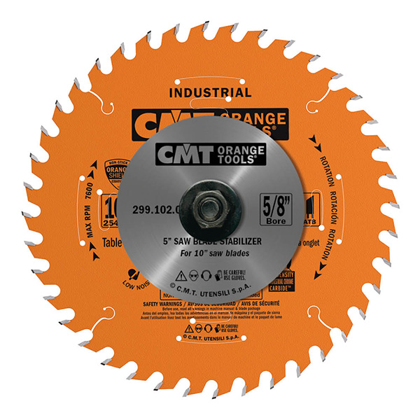 CMT SAW BLADE STABILIZERS 5''X 5/8"