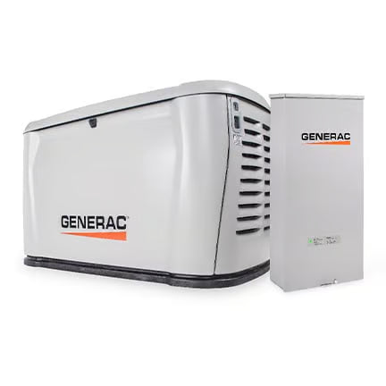 GENERAC 14kW Standby Generator w/Transfer Switch - Cellular