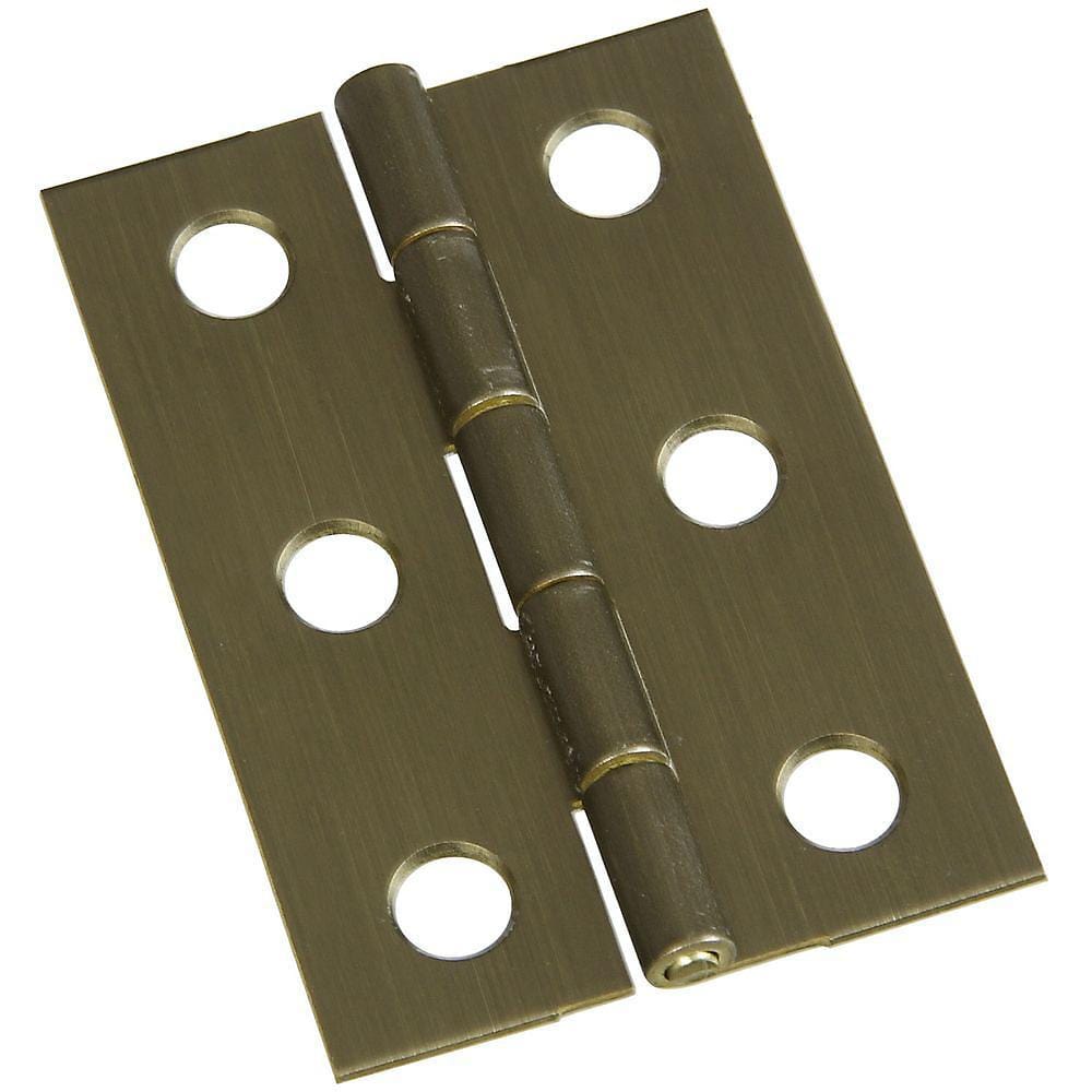2" X 1-3/8" Small Broad Hinges - Multiple Finishes Available - 2 Pack