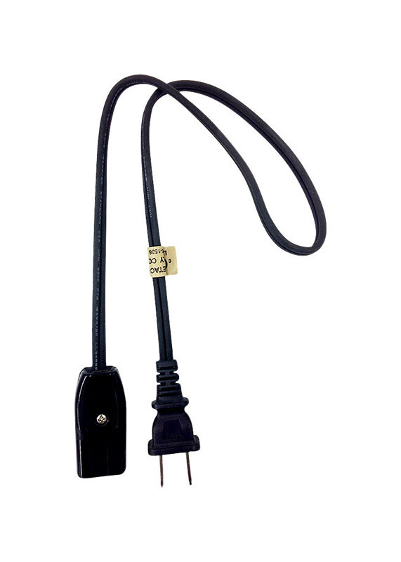 Projex 1AD-003-002FBKP HPN 18/2 HPN 125 V 2 ft. L Appliance Cord