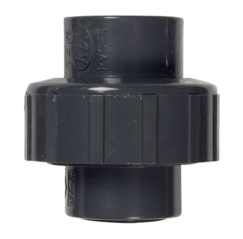 Homewerks 512-14-12-12B Schedule 80 1/2 in. Slip X 1/2 in. D Slip PVC Union 1 pk