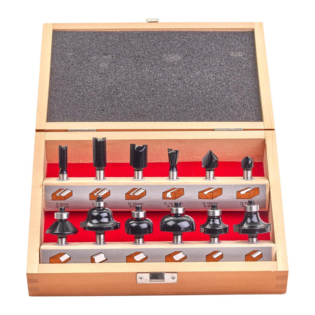 Milwaukee HM milling cutter set 4932451668