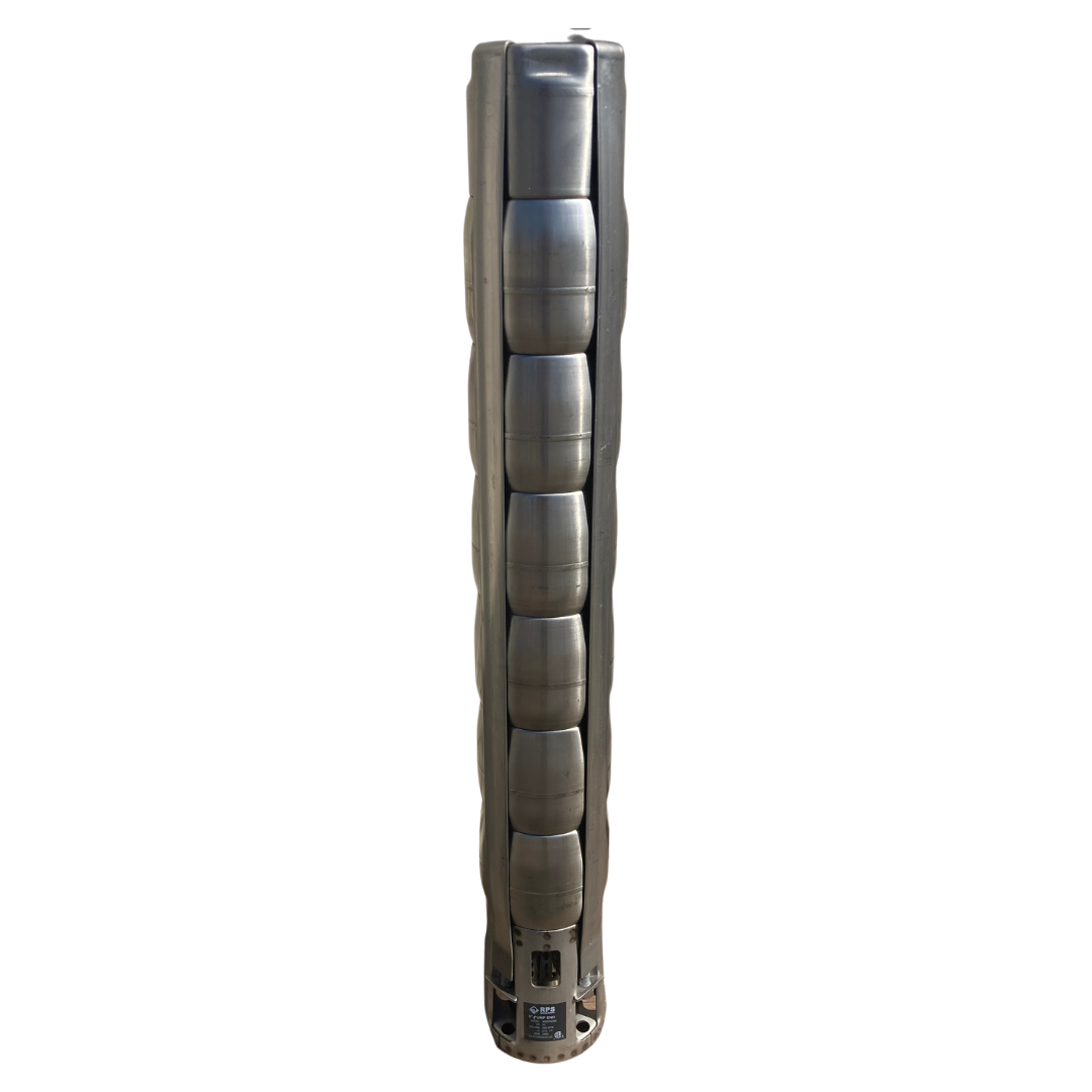 RPS Steel Pro 90RPS75-S 5" Submersible Pump End | Stainless Steel Impeller | 79-119 GPM