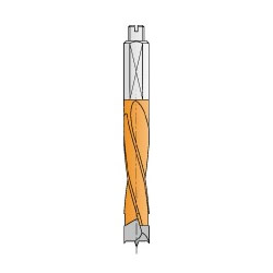 CMT 307.080.11 8mm 4 Flute 67mm TCT Dowel Drill RH