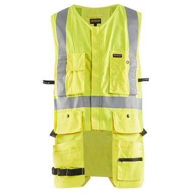 Blaklader Hi-Vis Ripstop Utility Vest - Yellow - Size: XXXL