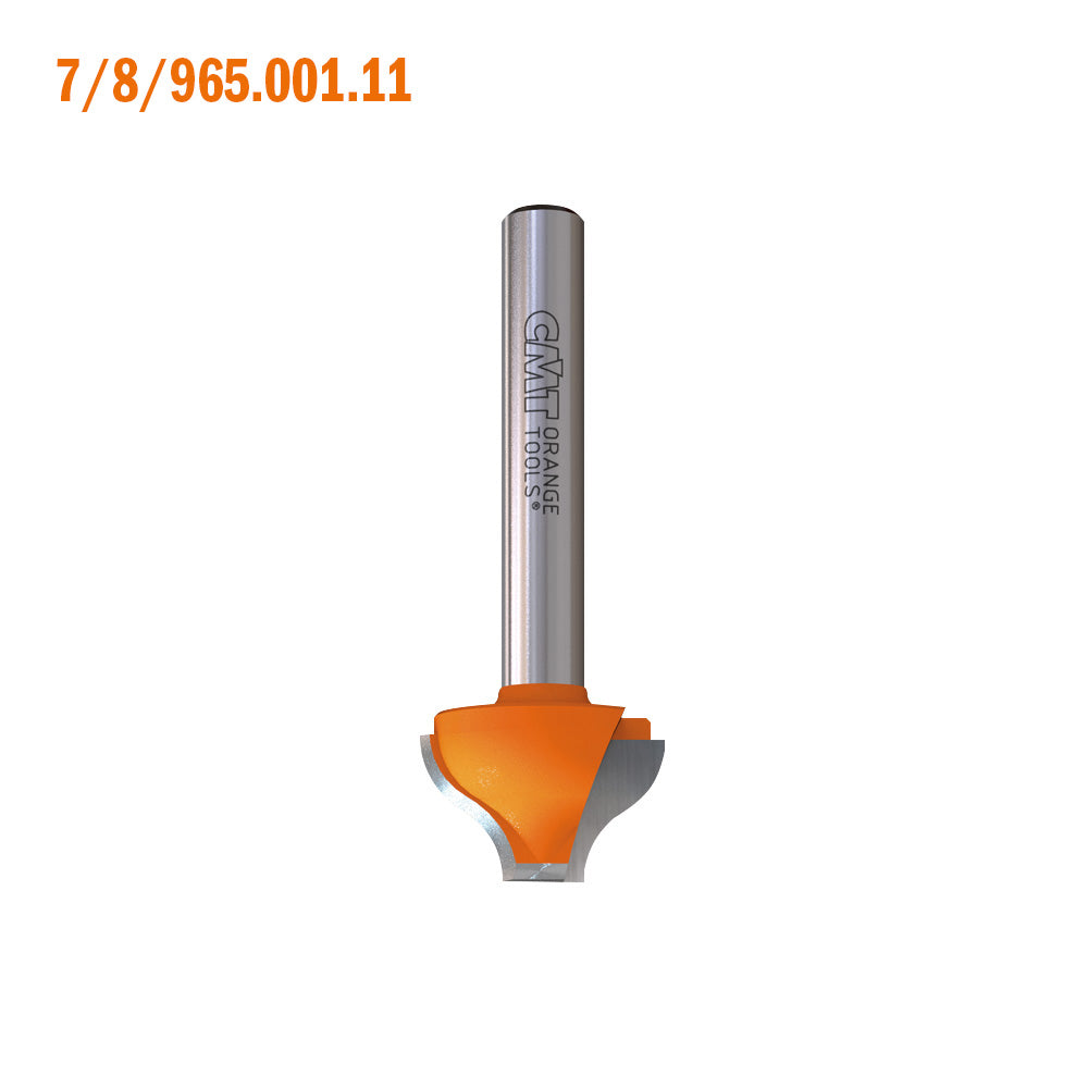 CMT 865.001.11 DECORATIVE BEADING BIT D=3/4” d=1/4” R=1/4” S=1/4” (PROFILE A)