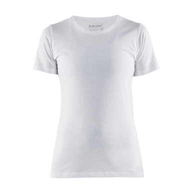 Blaklader Women's Short Sleeve T-shirt - White - Size: XXL