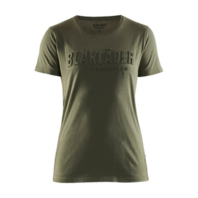 Blaklader Women's 3D T-shirt - Autumn Green - Size: M