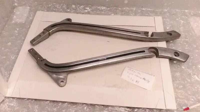 Yamaha Maxim 750 XJ XJ750 Frame Rail Covers Guards OEM Factory 1981-1983