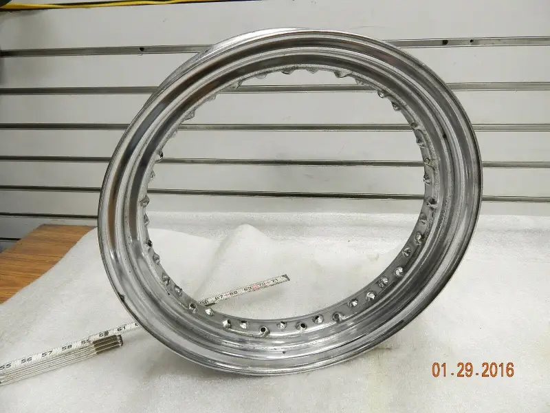 3.00×16 Rim Factory Harley Softail Sportster Dyna OEM FLH 40 spoke front rear wh