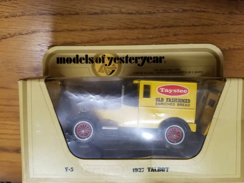 Matchbox Models of Yesteryear 1927 Talbot TaysteeBread Vintage 1978 Y-5