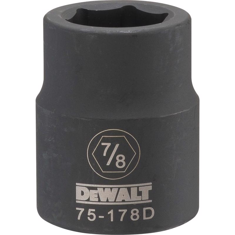 Dewalt DWMT75178OSP 7/8 in. X 3/4 in. drive SAE 6 Point Impact Socket 1 pc
