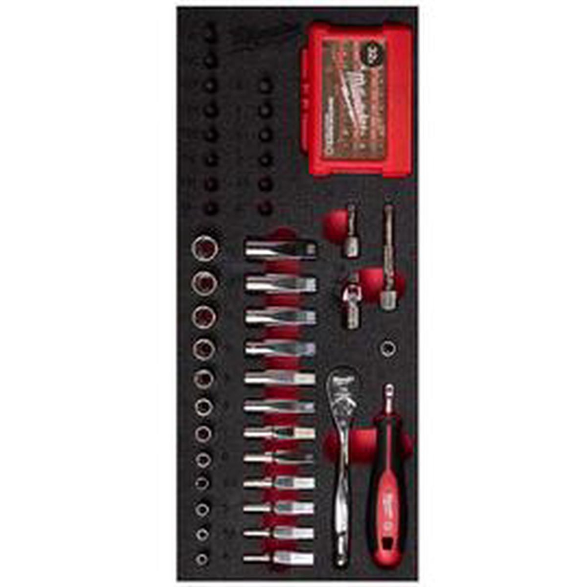 Milwaukee for workshop trolley ratchet set 4932499293