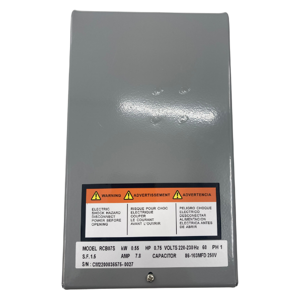 RPS Control Panel 3/4HP 220V Single Phase Starter Box for Submersible Pump