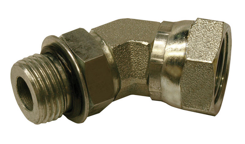 Apache 39036238 Steel 1/2 in. D X 1/2 in. D Hydraulic Adapter 1 pk