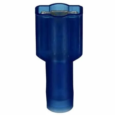 3M™ Female Disconnect, Fully Nylon Insulated w/Insulation Grip 16-14 AWG, 94819, 72F-250-32-NBL