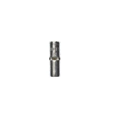 3M™ Scotchlok™ Butt Connector M8BCK, Non-Insulated Brazed Seam, 8 AWG, built-in wire stop for correct positioning, 200/Case