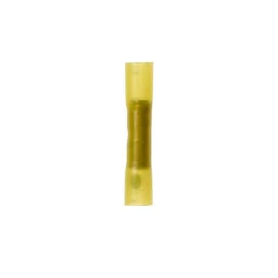 3M™ Scotchlok™ Butt Connector MH10BCX, Heatshrink, 25/bottle, built-in wire stop for correct positioning, 125/Case