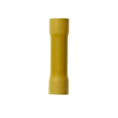 3M™ Scotchlok™ Butt Connector MV4BCK, Vinyl Insulated Brazed Seam, 4 AWG, built-in wire stop for correct positioning, 200/Case