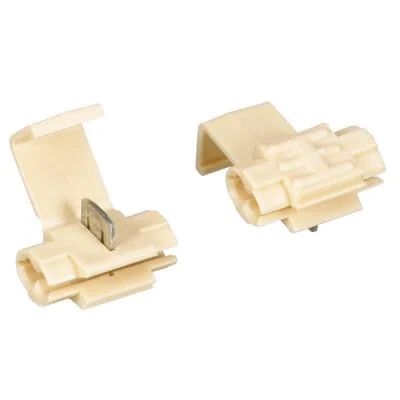 3M™ Scotchlok™ Electrical IDC 564-BULK, Double Run, White, 18-14 AWG, 500 per carton, 5000/case