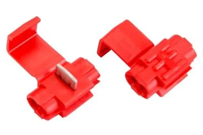 3M™ Scotchlok™ Electrical IDC 905-POUCH, Double Run or Tap, Red, 22-18 AWG (Tap), 18-14 AWG (Run), 50 per pouch, 500 /Case