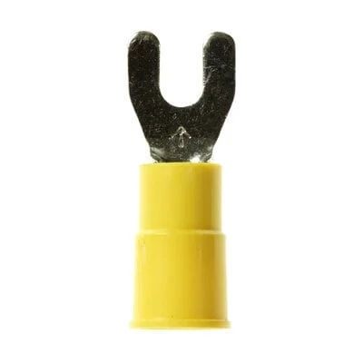 3M™ Scotchlok™ Fork MVU10-6FK, Vinyl Insulated Butted Seam, 12-10 AWG, 500/Case