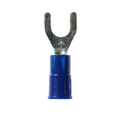 3M™ Scotchlok™ Fork MVU14-10FK, Vinyl Insulated Butted Seam, 16-14 AWG, 1000/Case
