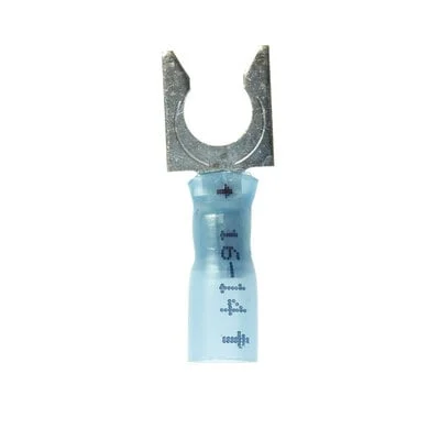 3M™ Scotchlok™ Locking Fork MH14-14FLX, Heatshrink, 25/bottle, spring-like tongue firmly fits around the stud, 125/Case
