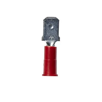3M™ Scotchlok™ Male Disconnect MVU18-250DMK, Vinyl Insulated Butted Seam, 22-18 AWG, 1000/Case