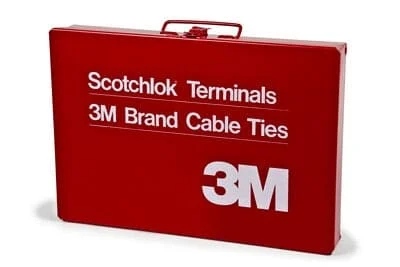 3M™ Scotchlok™ Steel Empty Terminal Box, Red, made of steel for durability, 6/Case
