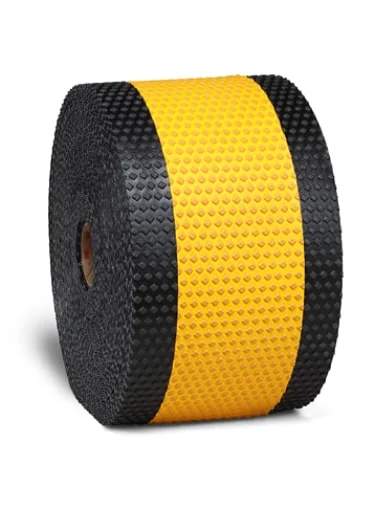 3M™ Stamark™ All Weather Tape A381AW-5, Yellow, 1-1/2 in Black Contrast Borders, 9 in x 50 yd