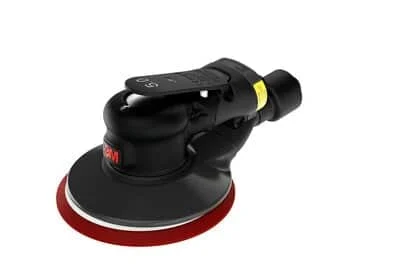3M Xtract™ Pneumatic Random Orbital Sander, 88958, 6 in, Self-Generated Vacuum, 3/16 in Orbit