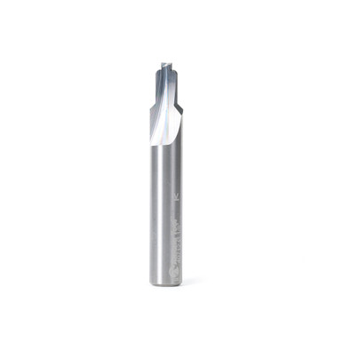 Amana Tool 40712 CNC Solid Carbide EVA Foam Decking 1.5mm R x 1/4 Dia x 1/2 Cut Height x 3/8 Shank x 2-1/2 Inch Long Router Bit
