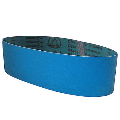 KLINGSPOR 3 x 24 Planer Belts 60 Grit, Alumina Zirconia, #4 Joint