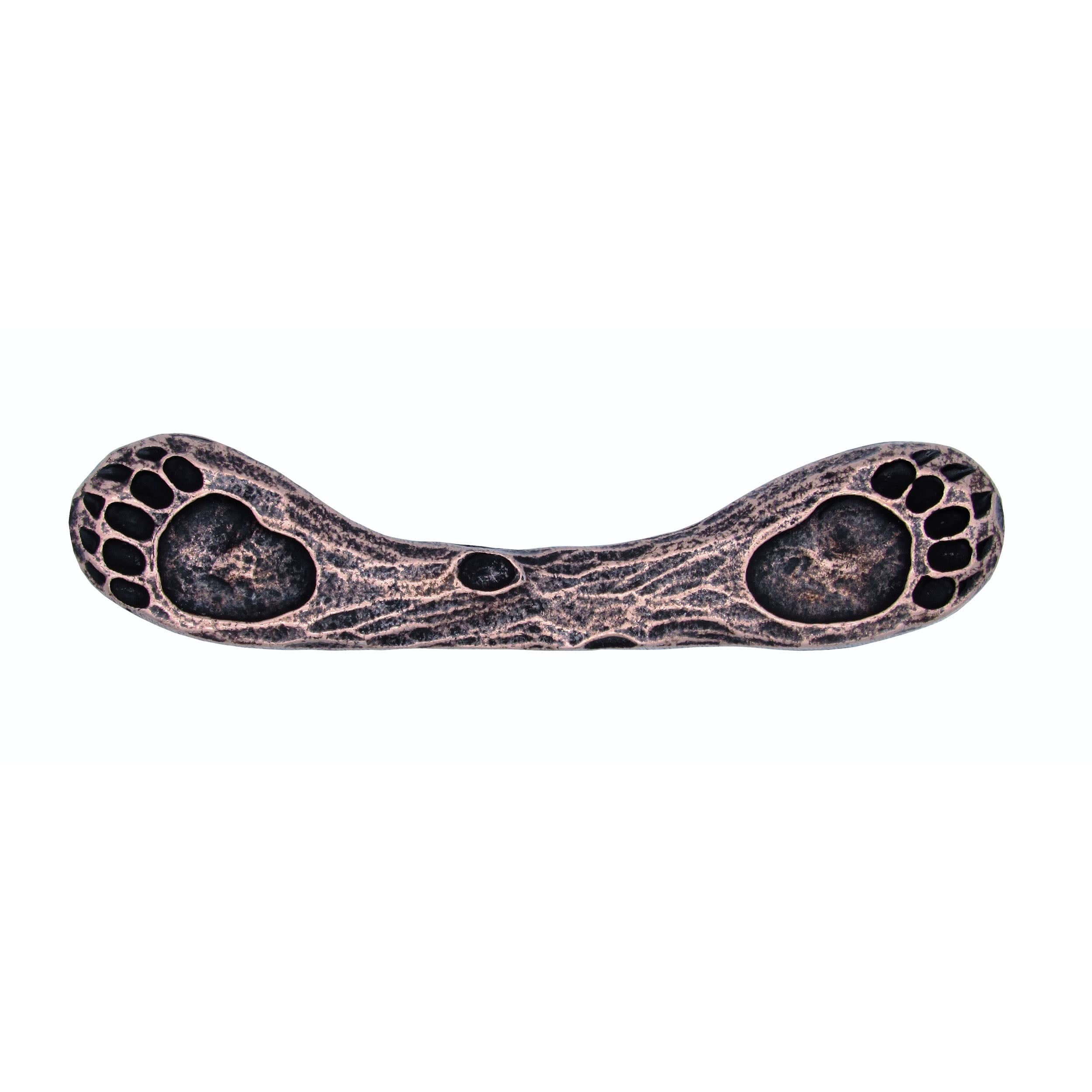 Dual Bear Track Pull, Antique Copper, Model 169AC