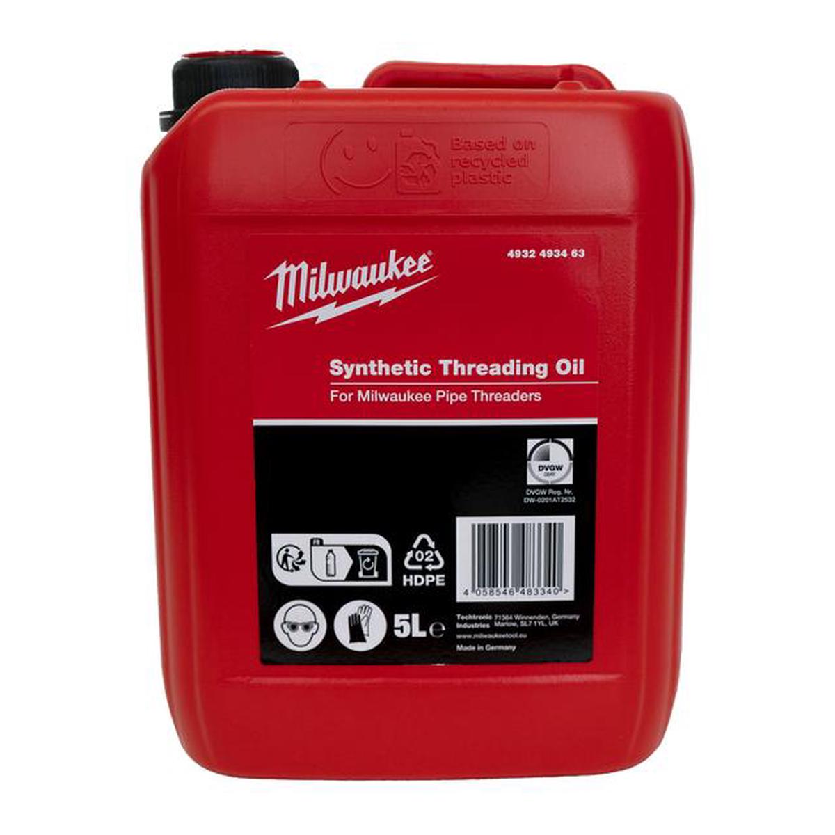 Milwaukee for Thread Cutters Thread Cutting Oil 4932493463