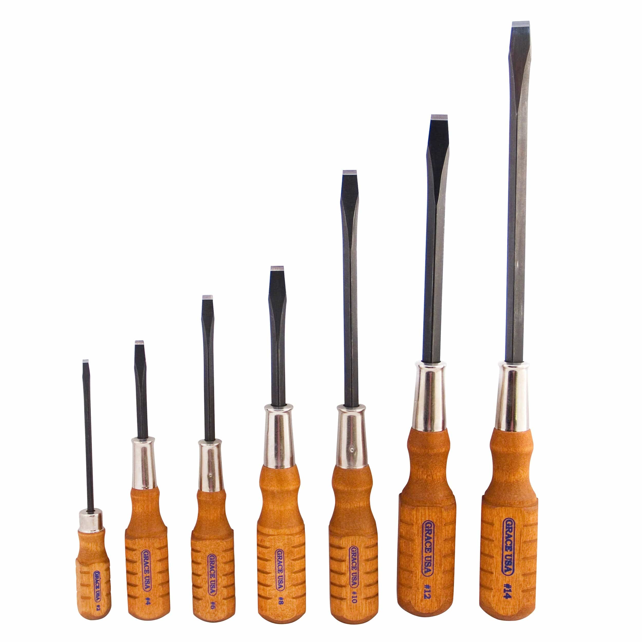 7 Piece Wood Screw Screwdriver Set