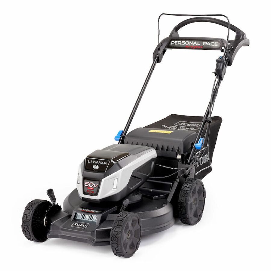 TORO 21" 60V MAX SUPER RECYCLER WITH PERSONAL PACE AND SMARTSTOW WITH 7.5Ah BATTERY 21568