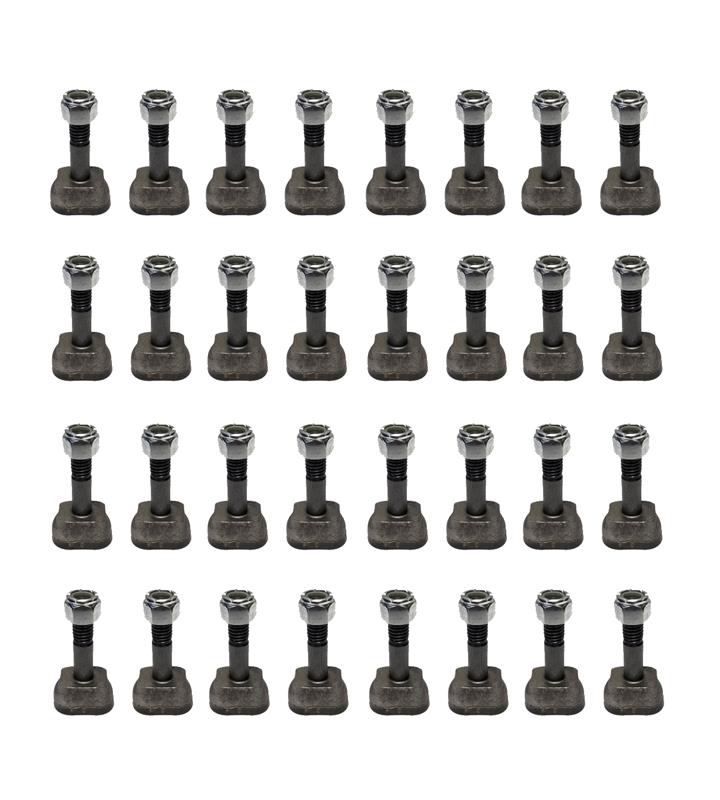 32-PACK Aftermarket Stump Grinder Teeth Compatible with Vermeer Yellow Jacket