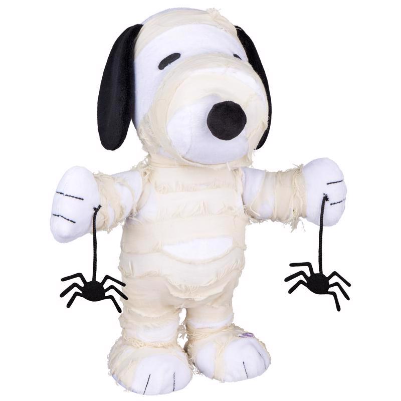 Gemmy 550677 Animated Musical Plush Halloween Snoopy in Mummy Costume Halloween Decor