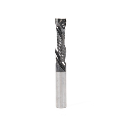 Amana Tool 46172-DLC CNC Solid Carbide Diamond-Like Carbon (DLC) Coated Compression Spiral 3/8 D x 1-1/4 CH x 3/8 SHK x 3 Inch Long Router Bit